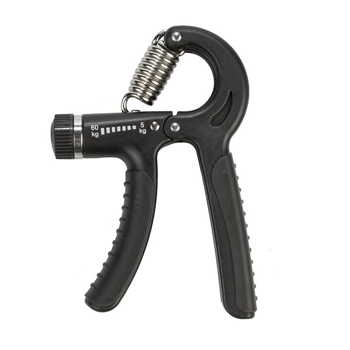 Aparat pentru Antrenamentul Prinderii FlexGree Grip Trainer, Negru