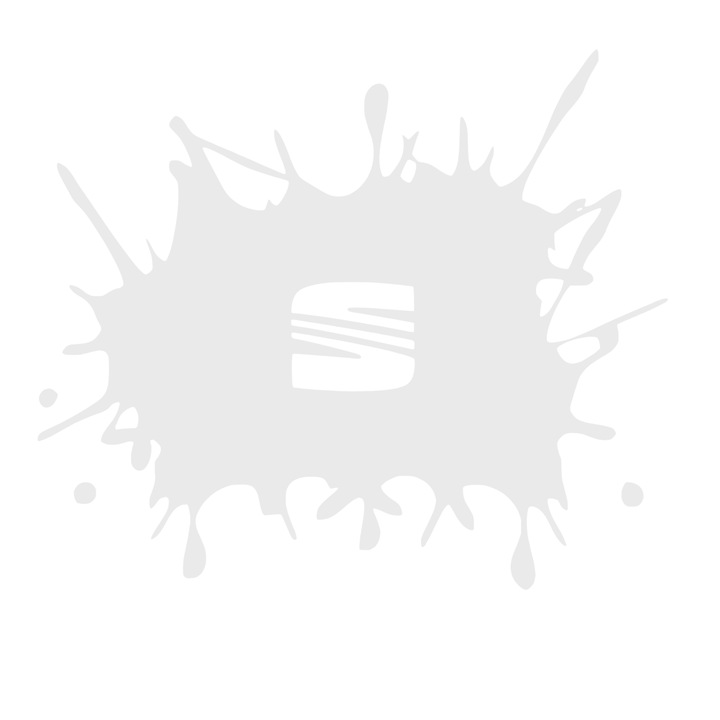 Sticker pata Seat, alb, 20cm