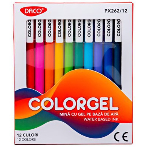 Pix gel color set 12 DACO