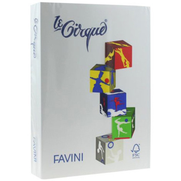 FAVINI karton, 160 g/m², A4, Fehér