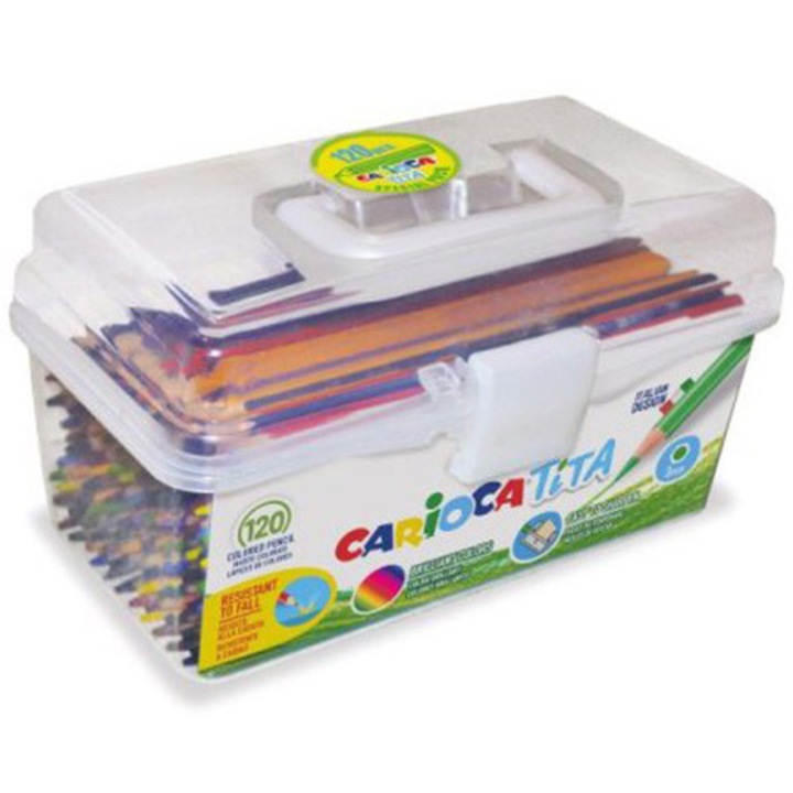 CARIOCA színes ceruzakészlet, 120 db