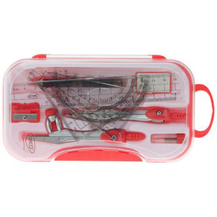 Trusa geometrie plastic DACO