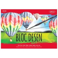 Bloc desen A4 15 file 250g DACO