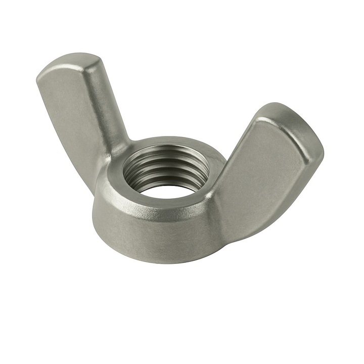 Set 100 buc - Piulita fluture DIN 315 forma americana M10 inox A2