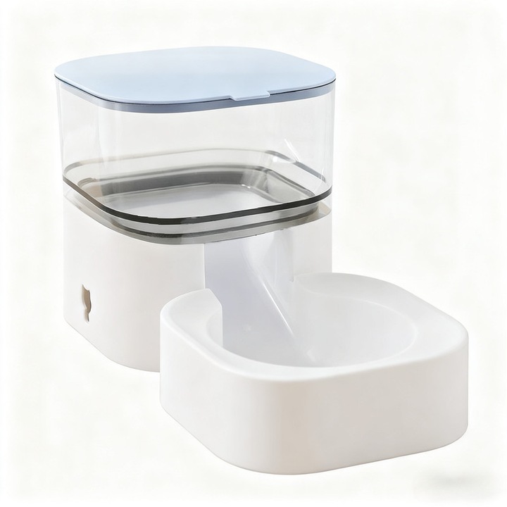 Adagoló automata kisállateledel, 1,8L, adagszabályozás, levehető