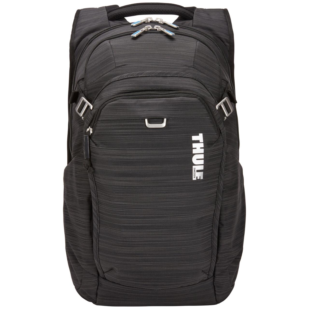 Rucsac urban cu compartiment laptop, Thule, Nylon, 24L, Black