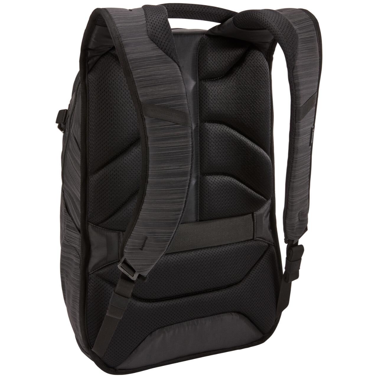 Rucsac urban cu compartiment laptop, Thule, Nylon, 24L, Black