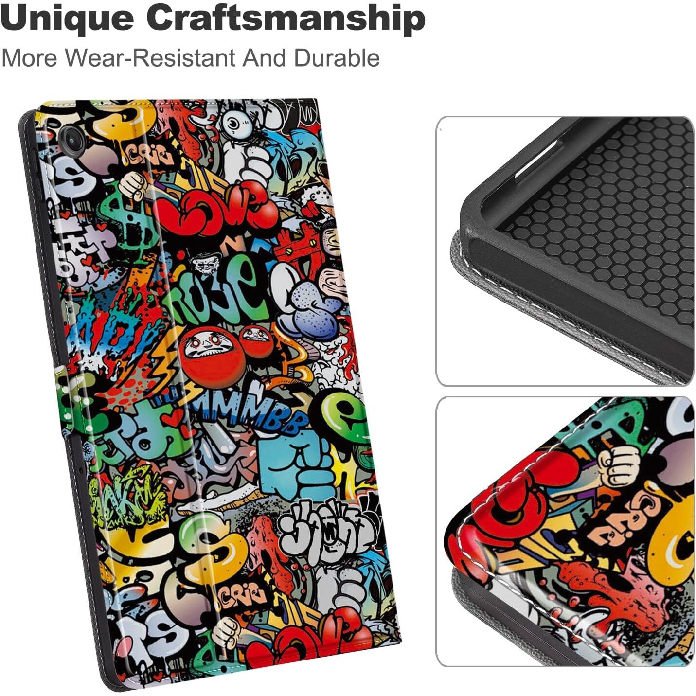 Husa Sigloo pentru Lenovo Tab 10.1" 2025, Slim, Tri-Fold Magnetic, Piele Ecologica, Colorat