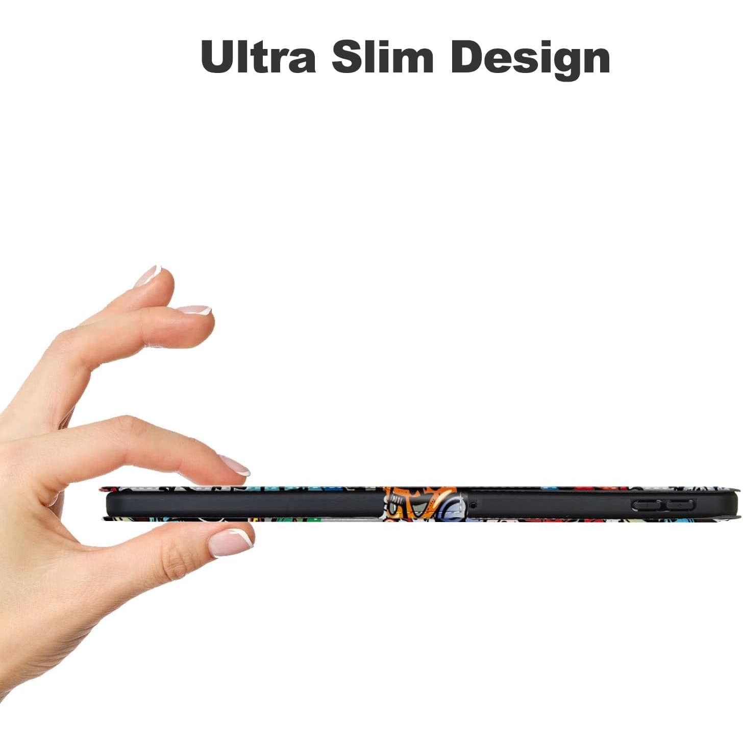 Husa Sigloo pentru Lenovo Tab 10.1" 2025, Slim, Tri-Fold Magnetic, Piele Ecologica, Colorat