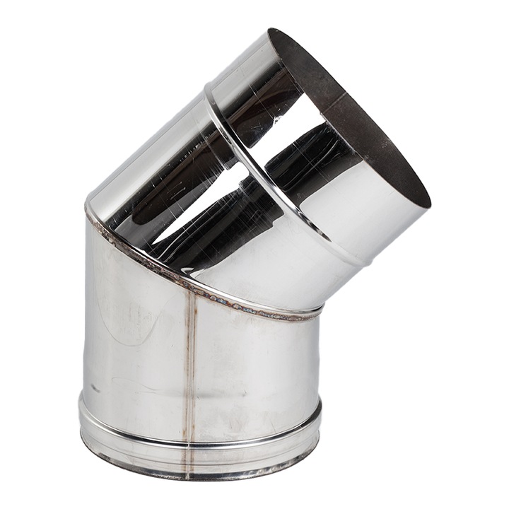 Cot Inox Neizolat 45* D110