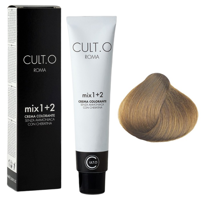 Professzionális tartós hajfesték - 9.31 nagyon világos homok árnyalat (Hamvas&Arany) 60ml, 1+2 keverési arány, Cult.O, Faipa