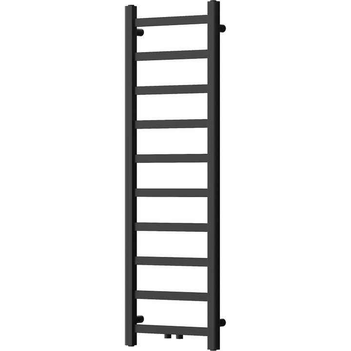 Mexen Bolt radiátor fürdőszobába, 1200 x 400 mm, 279 W, fekete - W126-1200-400-00-70