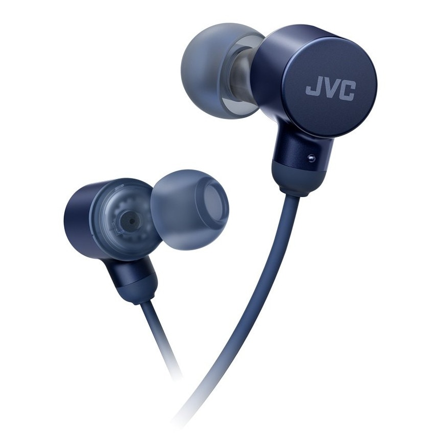 Casti JVC HA-FR29UC-A-U, Cu fir, In-Ear, Microfon, USB-C, Functie Mod Sunet, Husa, albastru
