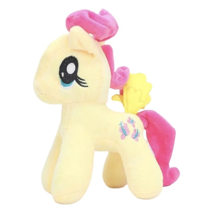 Jucarie de plus, Unicorn, My little poney, galben, 35 cm