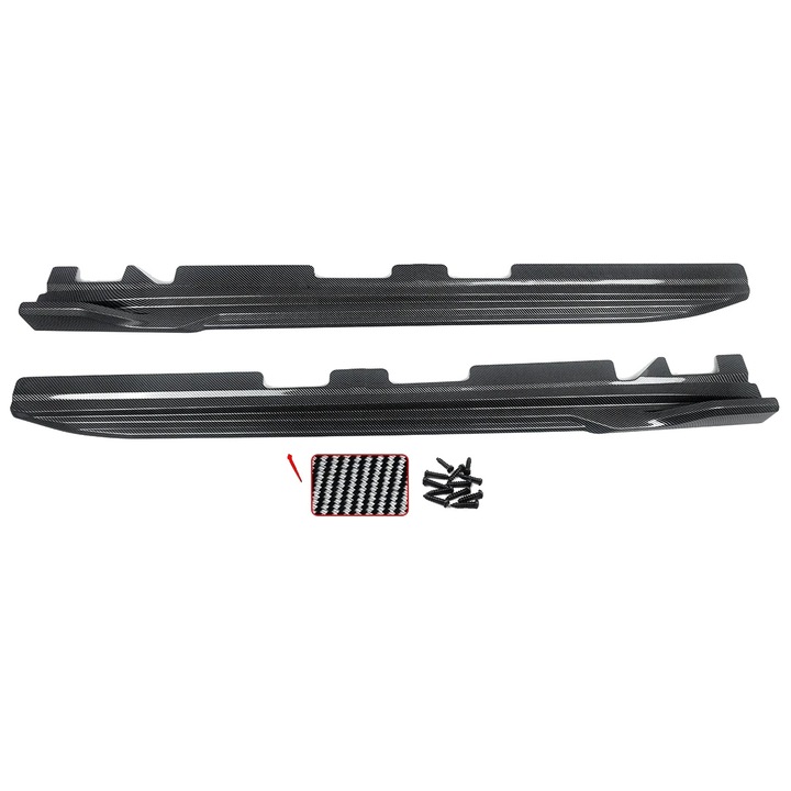 Extensii praguri laterale, plastic ABS, aerodinamica imbunatatita, set stanga si dreapta