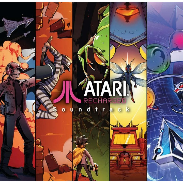 Muzica, Microids Records, Megan McDuffee - Atari Recharged, editie limitata, vinil Opaque Blue si Pink, 2LP