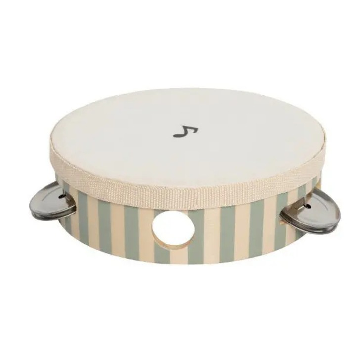 Tamburyn Jabadabado, color salvie, instrument muzical de jucarie