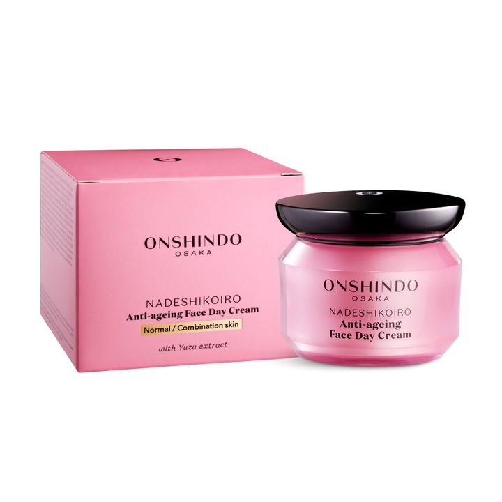 Onshindo Osaka ránctalanító nappali krém, Yuzu kivonattal, normál és kombinált bőrre, 50 ml