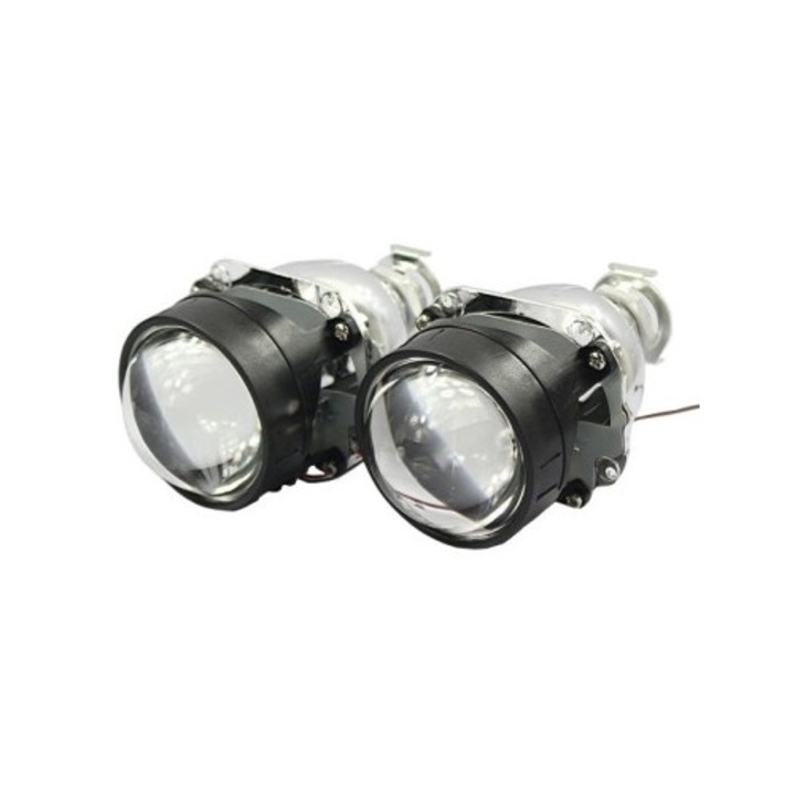 Lupe pentru far Bixenon Mini H1 2,5" cu ornamente la alegere incluse Z111