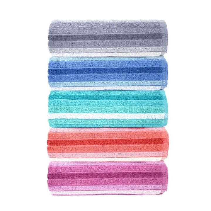 Кърпа за баня Greno, 50x90cm, памук, оранжев, 400гр/м2