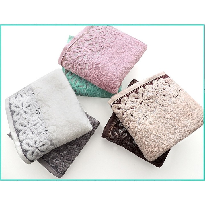 Кърпа за баня Greno, Bella, 50x90см, 100% памук, бяла