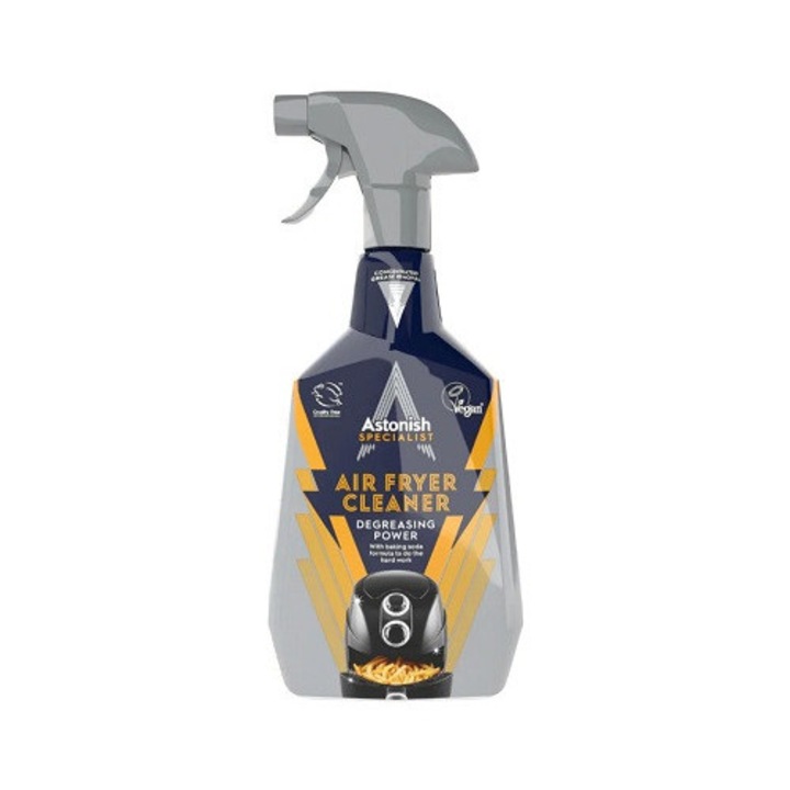 Solutie degresanta pentru Air Fryer, Astonish, 750 ml, vegan, cu bicarbonat de sodiu