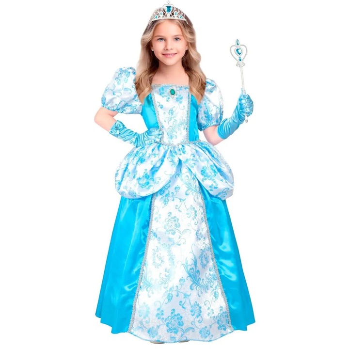 Costum Printesa Bal - 8 - 10 ani / 140 cm Widmann