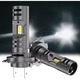 Set 2 Becuri Auto LED H7, AutoREY®, Bec H7 LED, 120W, 6000K, Cu 2 Ventilatoare Pentru Racire, Chipuri 3570 CSP Ultra Luminoase, Lumina Alb Rece Puternica, Alimentare 12V, Durata Lunga De Viata, Instalare Plug & Play, Performanta Ridicata