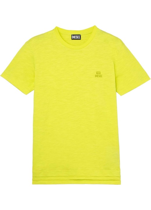 Tricou bărbați Diesel T-RONNIE, bumbac, galben, mărime L INTL