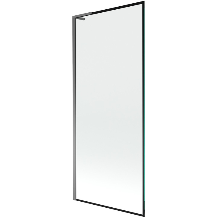 Mexen Next L paravan de cada 1-batant 80 x 150 cm, model negru, metal pistol - 895-080-000-03-70-95