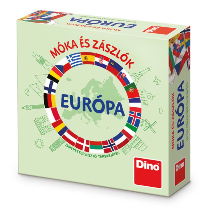 Joc de societate - Distractie si steaguri - Europa - in limba maghiara