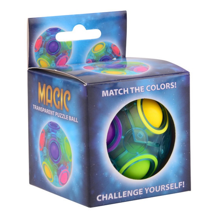 Bila puzzle semi-transparenta cu magie - in limba maghiara