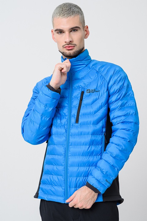 Jack Wolfskin, Jacheta usoara Routeburn Pro, Negru/Albastru deschis