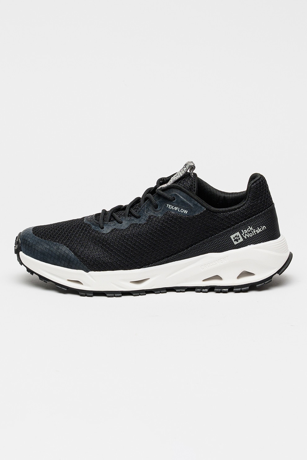 Jack Wolfskin, Pantofi sport low-cut pentru drumetii Prelight Pro Vent, Negru, 43