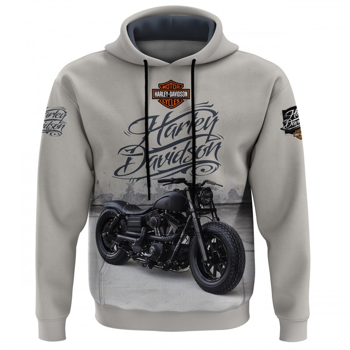Hanorac copii Harley Davidson 111.52, maneca lunga, multicolor
