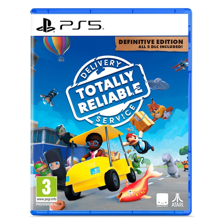 Игра WE'RE FIVE GAMES Totally Reliable Delivery Service: Definitive издание, за Playstation 5