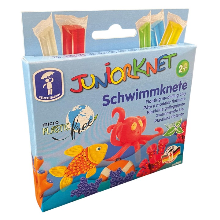 Plastilina plutitoare - 5 culori