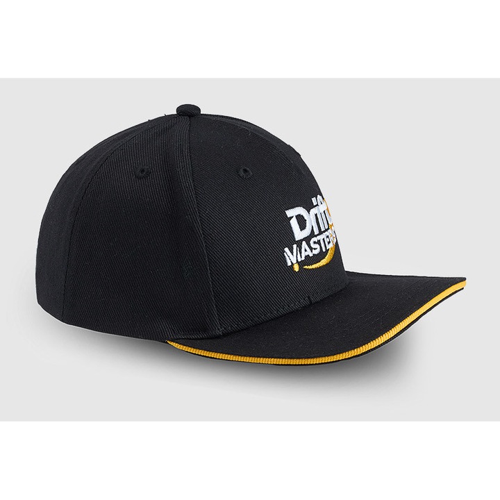 Unisex Fullcap Sapka 4F x Drift Masters, Pamut, Hímzett, Műanyag állítás, Egyenes napellenző, Motorsport, S/M méret