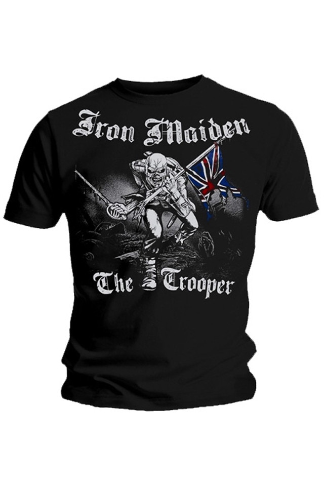 Tricou MetalHeadMerch - Iron Maiden: Sketched Trooper, marimea S