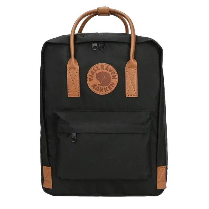 Hátizsák, Vászon, 16L, Fekete