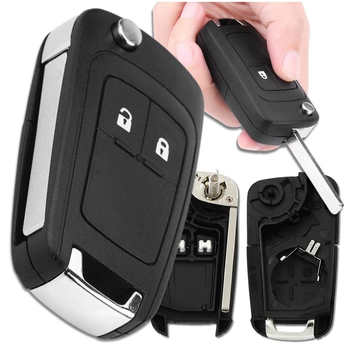 Carcasa cheie auto, Edibazzar, Pentru Opel Astra J Insignia Zafira