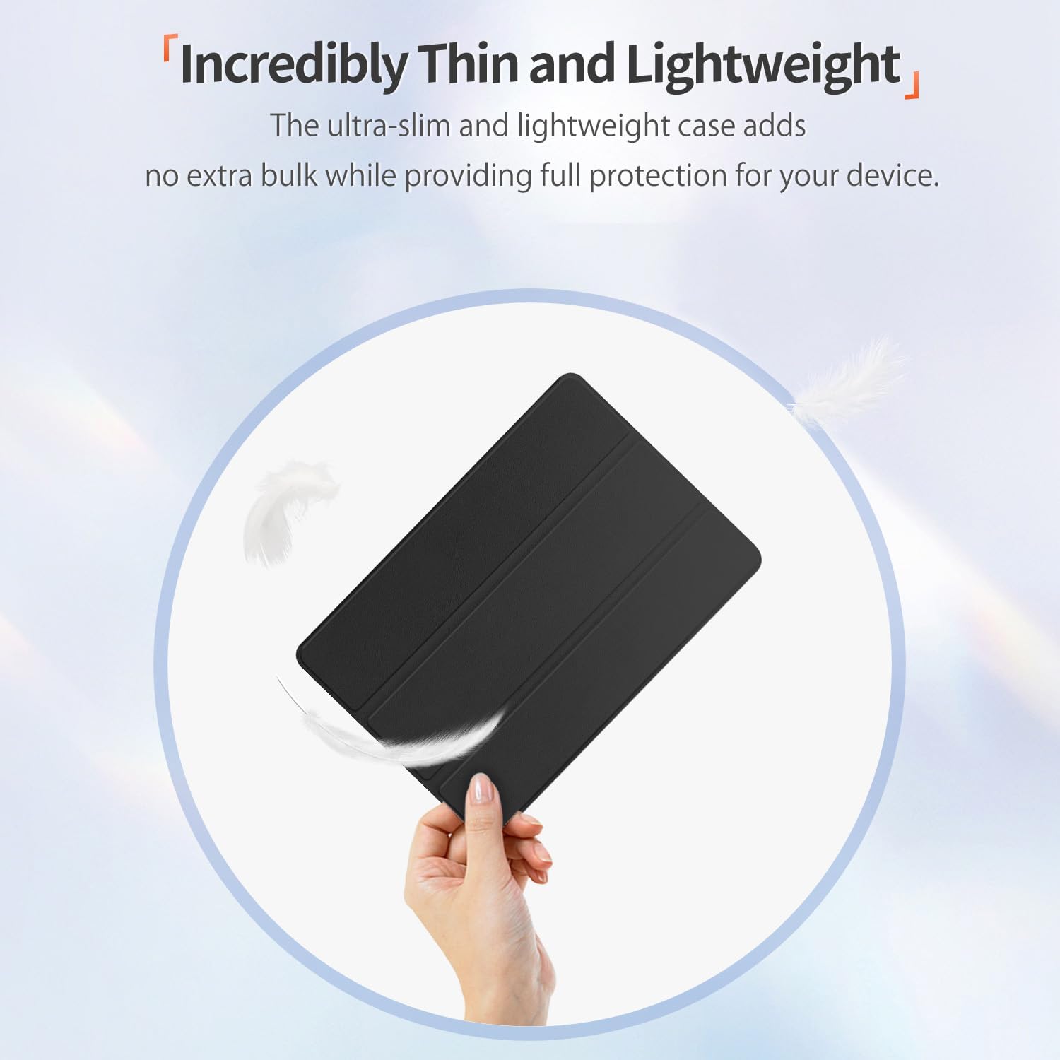 Husa Sigloo pentru tableta Lenovo Idea Tab Pro 12.7" – Slim, Tri-Fold Magnetic, Piele Ecologica, Stand Reglabil, – model Star Night