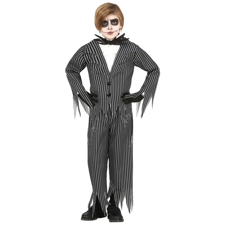 Costum Mr. Skeleton Copil - 5 - 6 ani / 120 cm Guirca