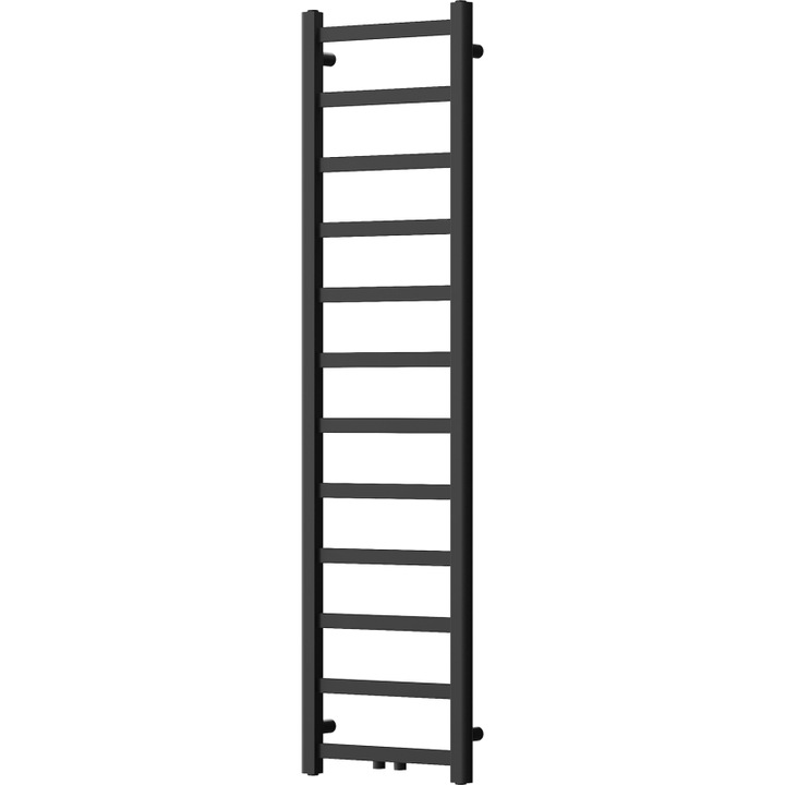 Mexen Bolt radiátor fürdőszobába 1500 x 400 mm, 342 W, fekete - W126-1500-400-00-70