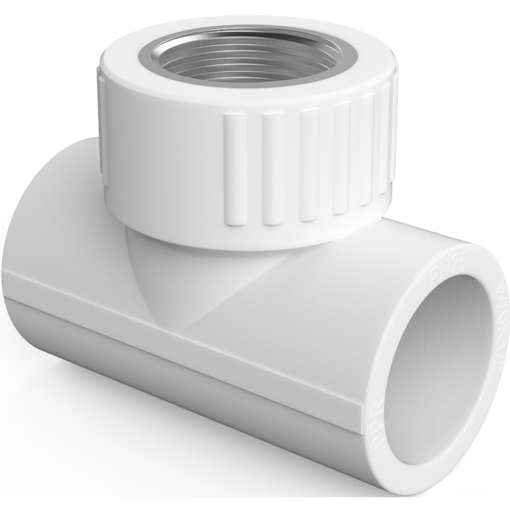 Tee PPR Mexen 25mm x 3/4" KM x 20mm