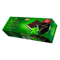 Tablete de ciocolata cu crema fina de menta Royal Mints Bohme 300g