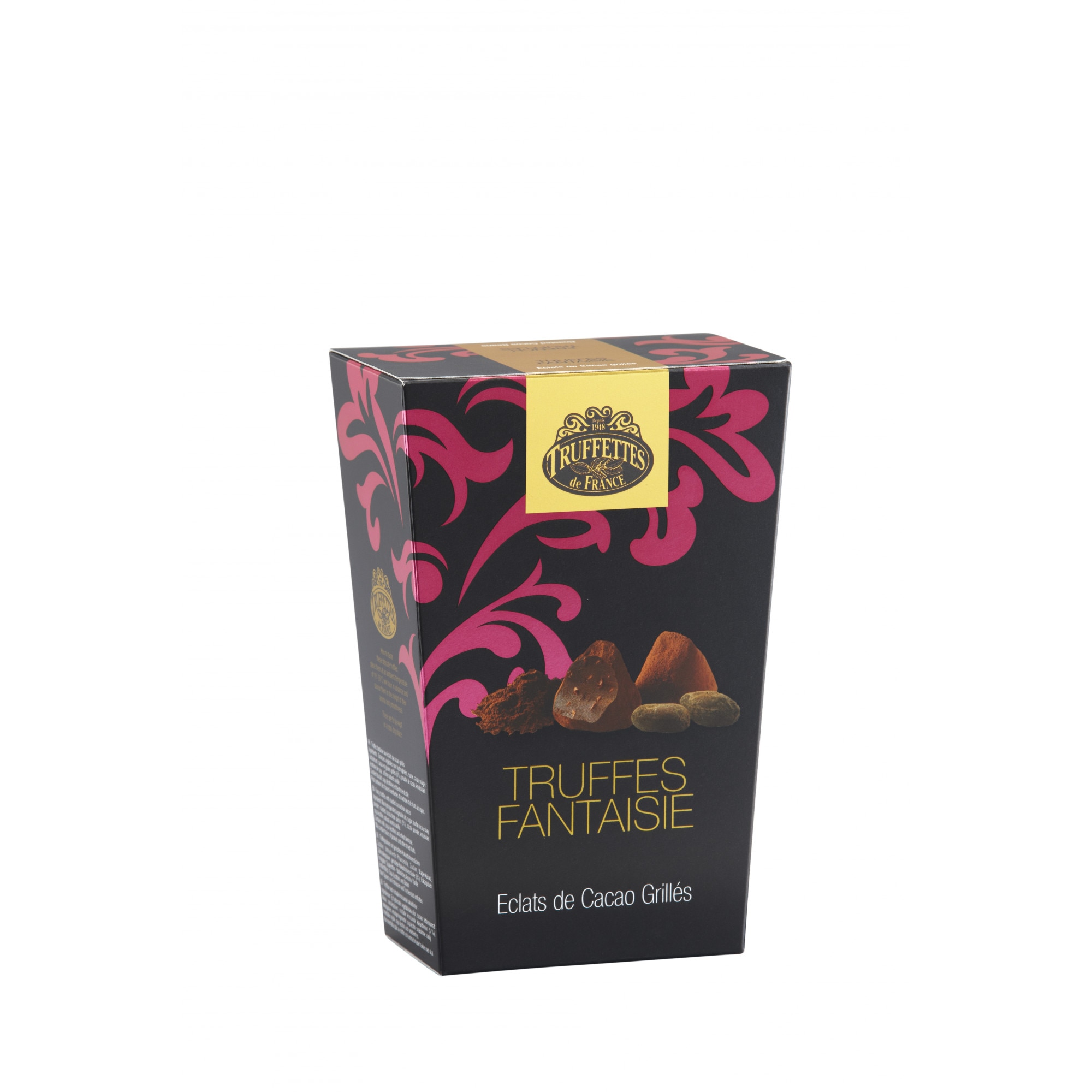 Trufe de ciocolata cu boabe de cacao prajite Fantaisie Chocmod 200g
