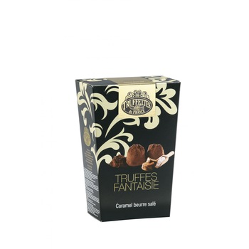 Trufe de ciocolata cu bucati de caramel si unt sarat Fantaisie Chocmod 200g Trufe de ciocolata cu bucati de caramel si unt sarat Fantaisie Chocmod 200g