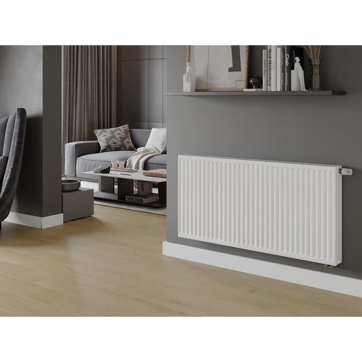 Mexen CV22 radiator din tabla 400 x 1000 mm, conexiune inferioara, 1185 W, alb - W622-040-100-00