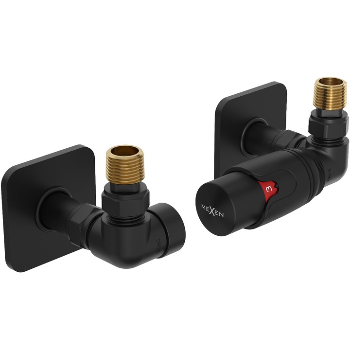 Mexen G00 set de termostat ax cu masca S, negru - W903-900-909-70